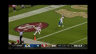 Jimmy Garoppolo to Deebo Samuel for a 40 Yard Touchdown