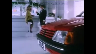 PUB Peugeot 205 GT (Les 205 exclusives)