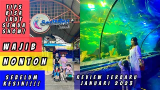 Review terbaru 2023,Seaworld Ancol & Ocean Dream Samudera.Full video pertunjukkan hewan dan all show