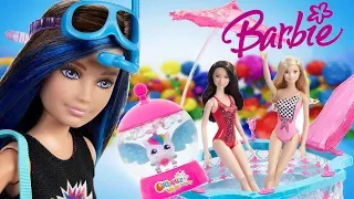Rodzinka Barbie 🏊 Awantura o basen z kulkami Orbeez 🤹‍♂️ film z lalką Barbie
