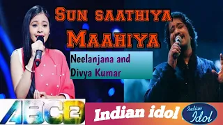 Divya kumar--Sun saathiya maahiya by Neelanjana ray indian idol singer!!ABCD2