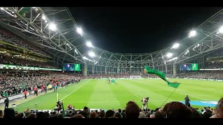 National Anthem Rep of Ireland and Portugal 11 11 21