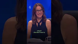 So that's the face Susie  Dent makes when she's... #CatsDoesCountdown #Shorts
