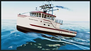 Dangerous Deep Sea Fishing On A Small Boat - New Amazing Boat! - Fishing North Atlantic