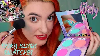 New Likely Makeup FAIRY Blush Palette Live Swatches and First Impressions!!