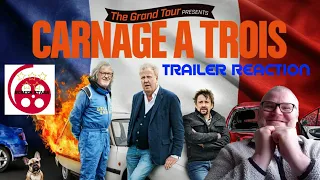 The Grand Tour Presents - Carnage A Trois: Trailer Reaction