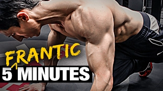 5 Minute Home Fat Burning Workout (FRANTIC FAT LOSS!)