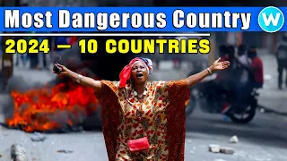 Top 10 Most Dangerous Countries In The World 2024