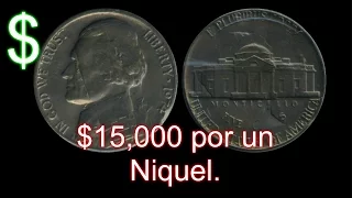 15,000 dólares por una moneda de 5 centavos 1974 troquelada sobre otra de 1973