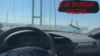 Bmw e36 ile Bursa Gezisi Cumalıkızık köyüne gittik (VLOG)