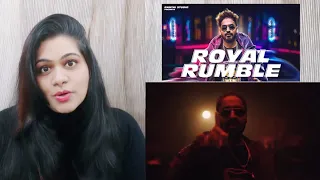 EMIWAY | ROYAL RUMBLE Reaction - Review  (PROD BY. BKAY) | Smile With Garima