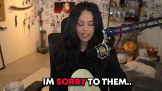 Valkyrae felt guilty and apologizes for making her friends get hate