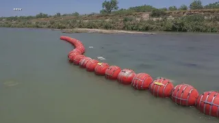 Gov. Abbott refusing to comply with DOJ order to remove buoys at along Rio Grande