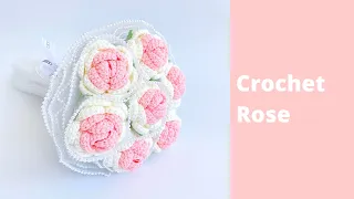 ✿ How to Crochet a Rose | Crochet Flower Bouquet