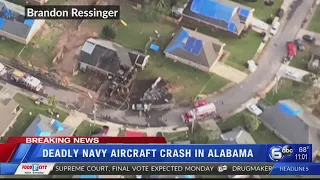 Deadly Navy aircraft crash in Alabama