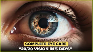 CRYSTAL CLEAR VISION: Eye Healing Binaural Beats Meditation |  Improve Blurred Vision IN 5 DAYS
