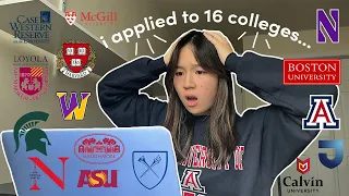 COLLEGE DECISION REACTIONS 2022! (harvard, northwestern, bu, emory...)