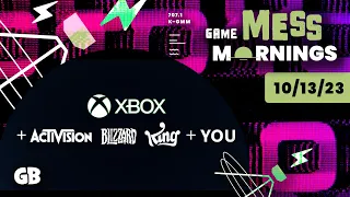 The Microsoft and Activision Blizzard Deal is FINALLY Done | Game Mess Mornings 10/13/23