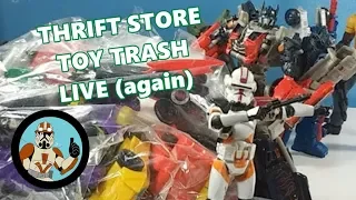 Thrift Store Toy Trash LIVE... AGAIN!