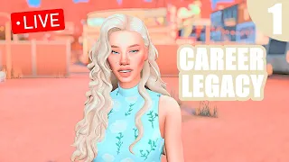 Career Legacy Challenge #1 (Criminal)  I hate this career! | Sims 4 Live Stream