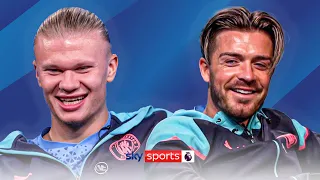 Jack Grealish and Erling Haaland INTERVIEW each other! 😂