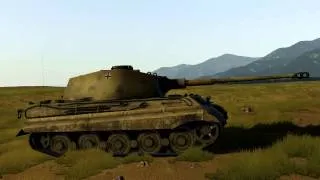 Outerra - Tiger 2 Tank