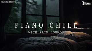 Rain Sounds on the Window for Sleep - Relaxing Sleep Music, Soft Rain Sleep | Deep Sleeping Music