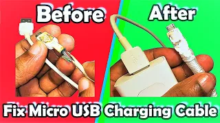 Do not throw the original cable of the phone, but repair it easily [Solved] | Easy DIY