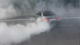 BMW M3 e92 burnout