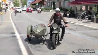 Harley Davidson Big Hill Event Switzerland 2022 (Old Town Willisau Part 2)