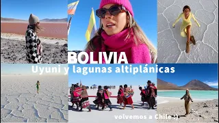 BOLIVIA, el viaje de mi vida ☀️🇧🇴🌵 Salar de Uyuni, lagunas, el mejor atardecer y vuelta a Atacama!