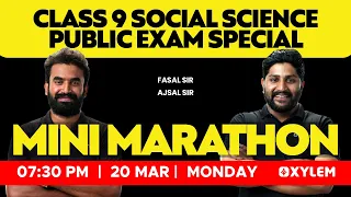 CLASS 9 SOCIAL SCIENCE - MINI MARATHON | XYLEM CLASS 9