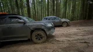 2021 Toyota Land Cruiser VS Dacia Duster Extreme Mud Off Road