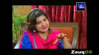 Alka Yagnik praises Pakistani audience in a chat with actor Imran Abbas in Pakistan - 2008 Interview