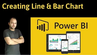 Power Bi Cluster Bar and Line Chart | Power BI Combo Chart