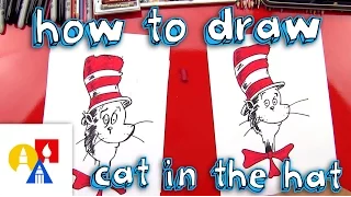 How To Draw The Cat In The Hat