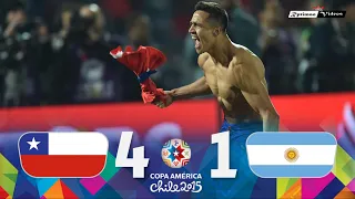 Chile 0 (4) x (1) 0 Argentina ● 2015 Copa América Final Extended Goals & Highlights + Penalties HD