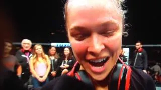 Ronda Rousey UFC 175 post-fight interview