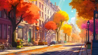 Lofi Autumn 2023: Capture the essence of autumn 🍂 Relax in the city