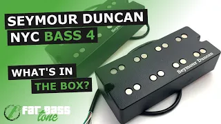 Seymour Duncan NYC Bass® 4 String Pickups: What’s In The Box? (A Close-Up Look)