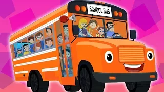 колеса на автобусе | стихотворение для детей | автобусные рифмы | Wheels On The Bus | Nursery Rhymes