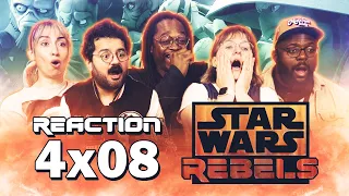 Geckos have sticky fingers | Star Wars: Rebels 4x8 | Group Reaction