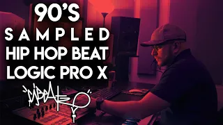 How to make a 90s Sampled Boom Bap Hip Hop Beat In Logic Pro X 10.6