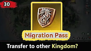 D30: Migrate to other Kingdom? Migration Pass Item is On || Viking Rise F2P Gameplay