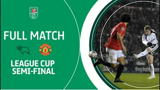 🤯 RAMS BEAT PREMIER LEAGUE CHAMPS! | Derby County v Manchester United League Cup Semi-Final in full