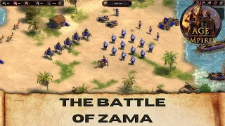 Age Of Empires Definitive Edition - THE BATTLE OF ZAMA (Hardest)