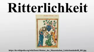 Ritterlichkeit