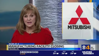 Mitsubishi manufacturing plant closing