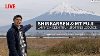 Shinkansen - Mt Fuji Secret Trainspotting Location (Fujikawa)