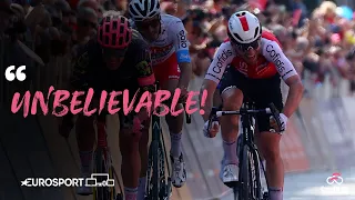 "FULL GAS" 💨 | Giro D'Italia Stage 5 Winner Interview | Eurosport Cycling